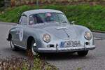 Porsche 356 A, BJ 1957, nahm an der Luxemburg Classic Rallye teil.