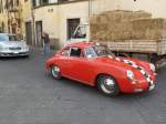 Porsche ??? beim Auto-Corso „Mille Miglia“ in Lucca, Foto am 17.5.2014  