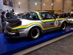 Profilansicht des  Regenbogen-Porsche .