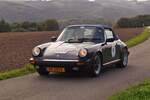 Porsche 911 Carrea, nahm an der Luxemburg Classic Rallye teil. 29.09.2023