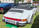 =Porsche 911 Carrera, gesehen bei der Oldtimerausstellung bei Schloss Fasanerie, 06-2025