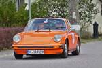 Porsche 911 Targa, BJ 1974, fuhr am 11.09.2026 bei der Luxemburg Classic Rallye mit.