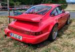 =Porsche 964 GT; Bj. 1992, ist Gast anl. der Oldtimerausstellung Blech & Barock bei Schloss Fasanerie, 07-2026