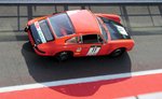 Nachschuß in der Boxengasse Nr.11, Koenzen-Conrad-Kolter auf Porsche 912, Youngtimer Festival Spa 24.7.2016, FHR Langstreckencup vom Dach der Boxengasse 