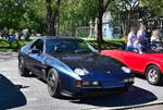 Porsche 928 S4, am 1.5.2026 auf dem Show / Parkplatz des Fr�hlingserwachen der Oldtimerfreunde Grenzland, Loherhof Geilenkirchen