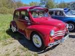 =Renault R 4 CV, Bj. 1958, 21 PS, gesehen auf dem Ausstellungsgel�nde der Oldtimerveranstaltung in Frankenberg/Eder im Mai 2026.