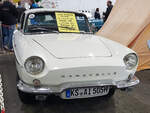 =Renault Caravelle 1100 S, Bj. 1964, 50 PS, steht in der Ausstellungshalle der Technorama 2023 in Kassel