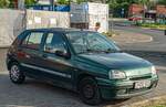 Diesen dunkelgr�nen Renault Clio Mk1 habe ich in Juni, 2026 fotografiert.