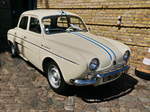 Renault Dauphine 1093. Bauj. 1962. 4-Zylinder Reihenmotor im Heck mit 845ccm und 49PS. Vmax 140km/h. Foto:32. Oldtimertage Berlin-Brandenburg; 13.05.2019