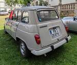 =Renault 4 TL, ausgestellt bei der Oldtimerausstellung Blech & Barock bei Schloss Fasanerie, 07-2026
