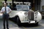 Schweiz, Gstaad, Rolls-Royce Silver Wraith (1946-1959).