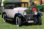 Rolls Royce 20/25 HP Weymann Sports Saloon, Bj. 1929, 3700 ccm, 50PS, konnte bei der Oldtimeraustellung in Fulda-Edelzell bewundert werden, Mai 2014 