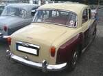 Heckansicht eines Rover P4 110 aus dem Jahr 1962.