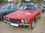 Rover P6 3500S im Farbton venetian red, produziert in den Jahren von 1968 bis 1977.