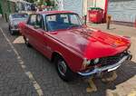 Rover P6 3500S im Farbton monza red, produziert in den Jahren von 1968 bis 1977.