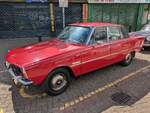 Rover P6 3500S im Farbton monza red, produziert in den Jahren von 1968 bis 1977.