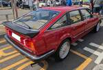 Heckansicht eines Rover SD1 3500 Vitesse im Farbton monza red. Brynmawr Classic Car Show/South Wales am 26.07.2026.