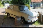 Ein Trabant 601S abgestellt in Unterkulm am 30.07.206