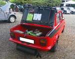 Heckansicht eines Simca 1000 aus dem Jahr 1978.