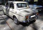 Heckansicht eines Simca 1000GLE.