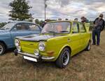 Ein rechts gelenkter Simca 1000 Rallye 1.