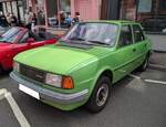 Ein rechts gelenkter Skoda 120L.