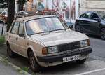 Hier ist ein Skoda 120 aus ende 80er zu sehen.