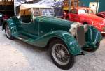 O.M. Roadster 665MM, italienischer Oldtimer, Baujahr 1931, 6-Zyl.Motor mit 2000ccm und 65PS, Vmax.125Km/h, Automobilmuseum Mülhausen, Nov.2014
