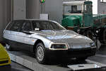 Der Stuttgarter Prototyp des UNI-Cars aus dem Jahr 1981 war Mitte August 2020 im Verkehrszentrum des Deutschen Museums in München ausgestellt.