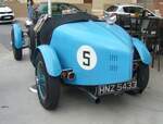 Der spitze Hintern des Bugatti T35 Replica. The Malta Classic Car Collection in Saint Paul´s Bay am 09.09.2023.