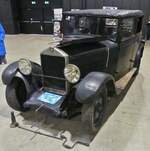 dieser Oldtimer der marke Mathis, ohne weitere Angaben, war beim Autojumble in Luxemburg zu sehen.