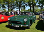 Peerless GT aus dem Jahr 1958, seltenes britisches Coup� mit Fiberglas-Karosserie, am 1.5.2026 auf dem Show / Ausstellungsgel�nde des Fr�hlingserwachen der Oldtimerfreunde Grenzland, Loherhof