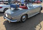 Profilansicht eines Marauder Type A aus dem Jahr 1950. Oldtimertreffen anl�sslich des 100´ten Jahrestages der Rekordfahrt von BABS am 27.04.2026 am Strand von Pendine Sands/West Wales.