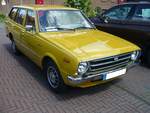 Toyota Corolla der dritten Serie als Kombi (Modell KE36), gebaut von 1974 bis 1979.
