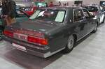 Heckansicht eines Toyota Century der Baureihe G50 aus dem Jahr 1997. Toyota Collection Köln am 07.06.2025.