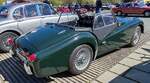 =Triumph TR 3, ausgestellt bei der Oldtimerveranstaltung in Frankenberg, 05-2026