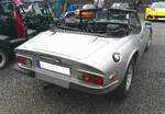 Heckansicht eines TVR 3000S.