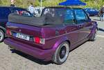 =VW Golf Cabrio, ausgestellt bei der Oldtimerveranstaltung in Frankenberg, 05-2026