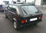Heckansicht eines VW Golf 1 MK1 GTI aus dem Jahr 1979. 13. Saarner Oldtimer-Cup am 30.08.2026 in M�lheim an der Ruhr/Saarn.