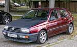 Getunter VW Golf III. Foto: 09.2025.