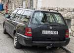 Hier ist ein VW Golf III Variant von hinten zu sehen. Foto: M�rz, 2026.