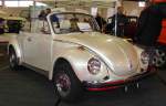VW Käfer Cabrio sucht einen neuen Besitzer auf der Technorama 2015 in Kassel, März 2015