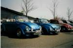 VW-Kfer PE-VW 24 + PE-VW 73 am Europatreffen 1986  50 Jahre Kfer 