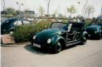 VW-Kfer HH-DM 1949 am Europatreffen 1986  50 Jahre Kfer 