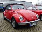 =VW Käfer, fotografiert bei der Technorama Kassel im März 2017
