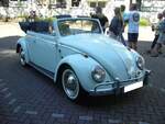 VW Typ 15, wir kennen ihn besser unter der Bezeichnung Käfer Cabriolet aus dem Jahr 1956.