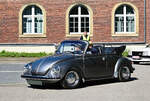 Volkswagen K�fer Cabriolet, am 1.5.2026 auf dem Show / Ausstellungsgel�nde des Fr�hlingserwachen der Oldtimerfreunde Grenzland, Loherhof Geilenkirchen