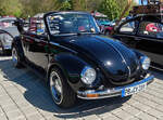 =VW K�fer Cabrio, gesehen auf dem Ausstellungsgel�nde der Oldtimerveranstaltung in Frankenberg/Eder im Mai 2026.