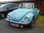 VW Käfer Cabrio, gesehen bei den Fladungen Classics 2014