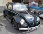 =VW Ovali-Käfer, ausgestellt bei den Fladungen Classics 2023 im Juli 23